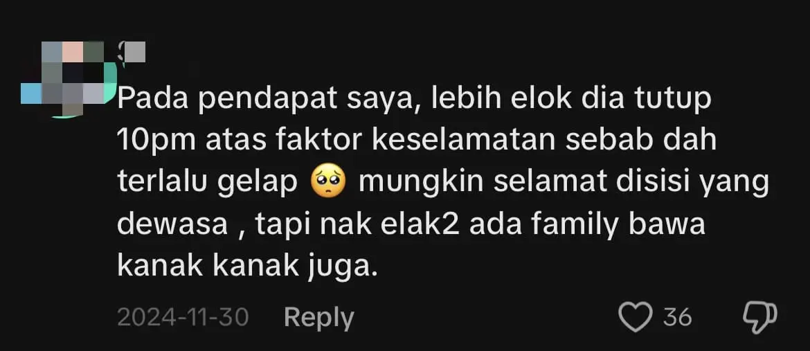 'How Is This Logical?' — M'sian Complains About Being Chased Out From Park At 10pm comment 1