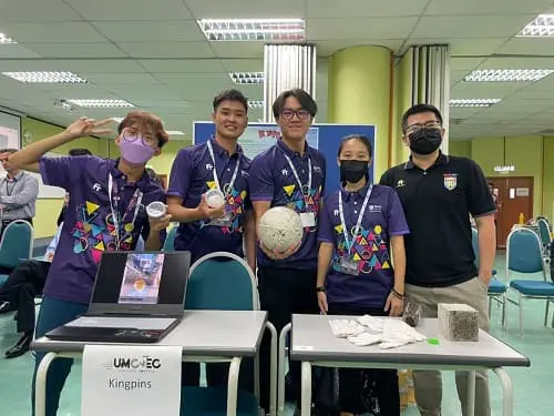 Best non-degree award: Kingpins (Tunku Abdul Rahman University of Management and Technology)