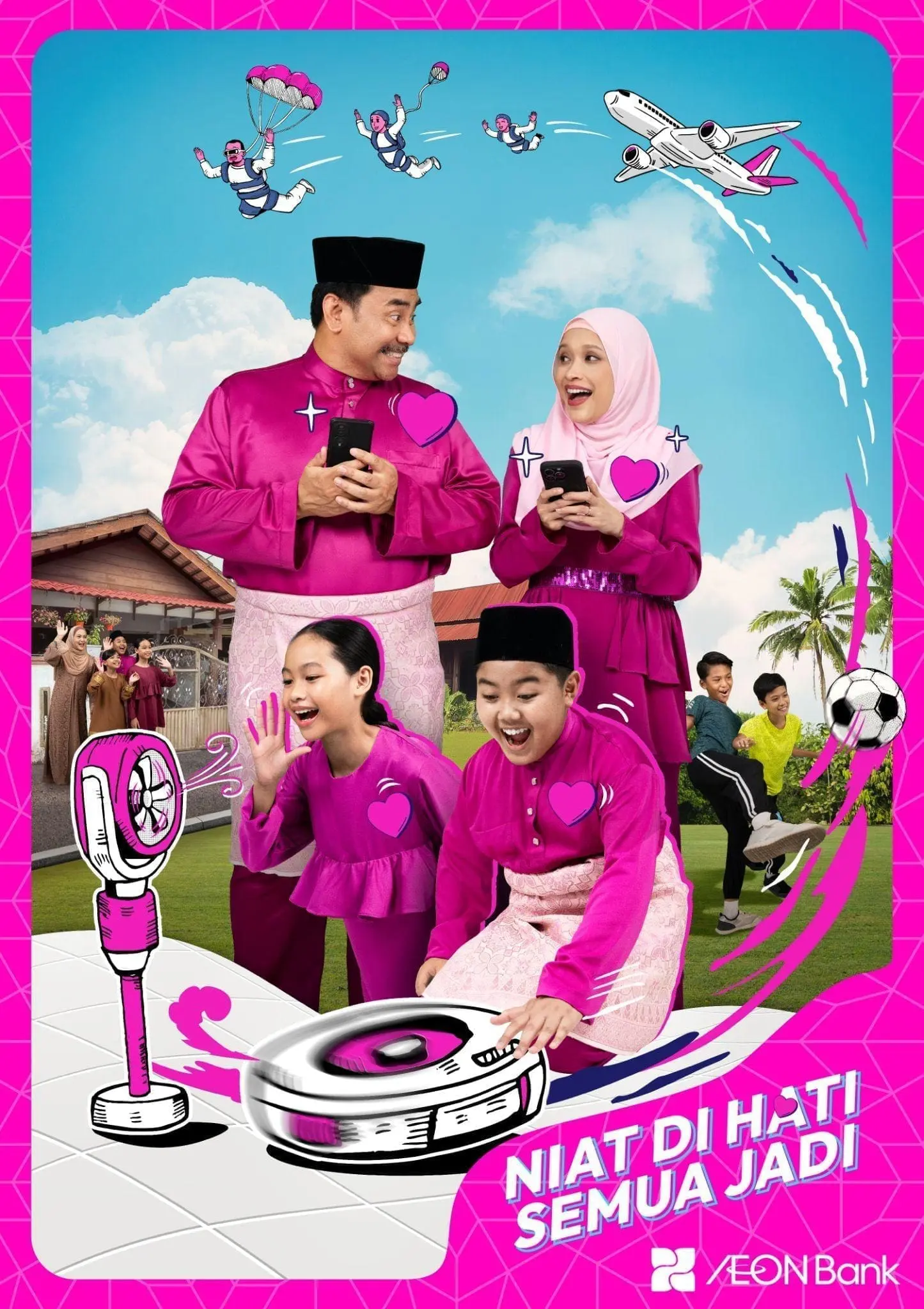 AEON raya poster