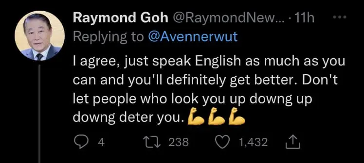 "So What If They Look Me Up Down Up Down?" — M'sian TikToker Praised For Her Confidence Despite Broken English comment 1