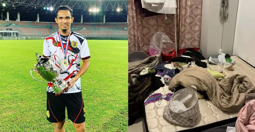 Ahmad Khuzaimi Piee house has been robbed