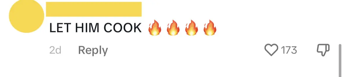 Ahmad Maslan Shows off flipping burger skills comment 03