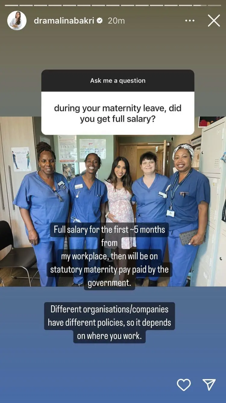 Can Take Up To 1 Year Of Maternity Leave, M'sians Are Jealous With Mom-to-Be Dr Amalina's Benefits In The UK!