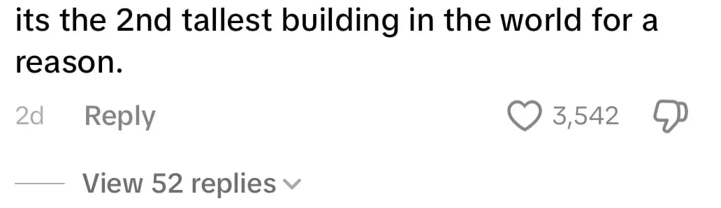 American Freaks Out Over How Massive Merdeka 118 Looks Compared To Other Skyscrapers comment