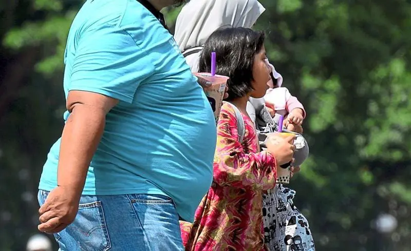 An obese Malaysian