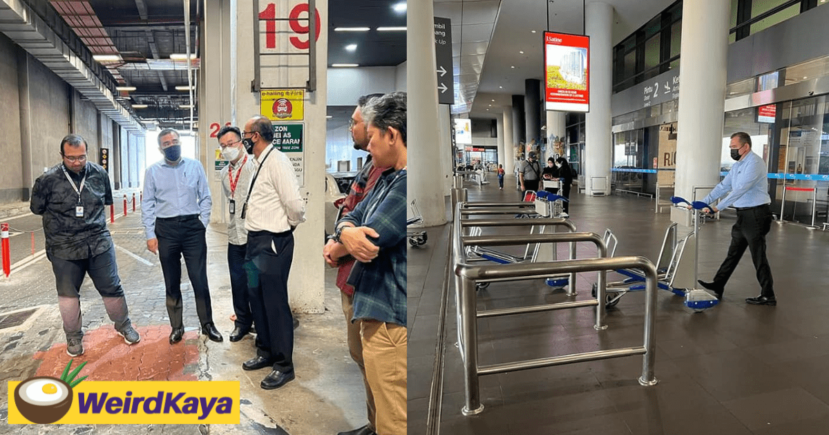 Anthony Loke Conducts ‘Spotcheck’ Again, This Time At KLIA2