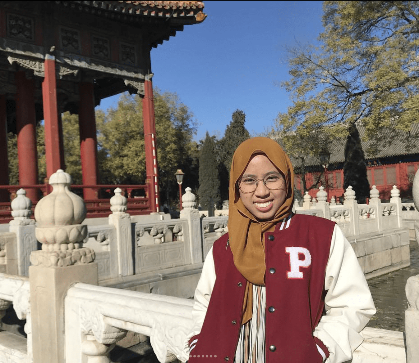 Aqilah in China