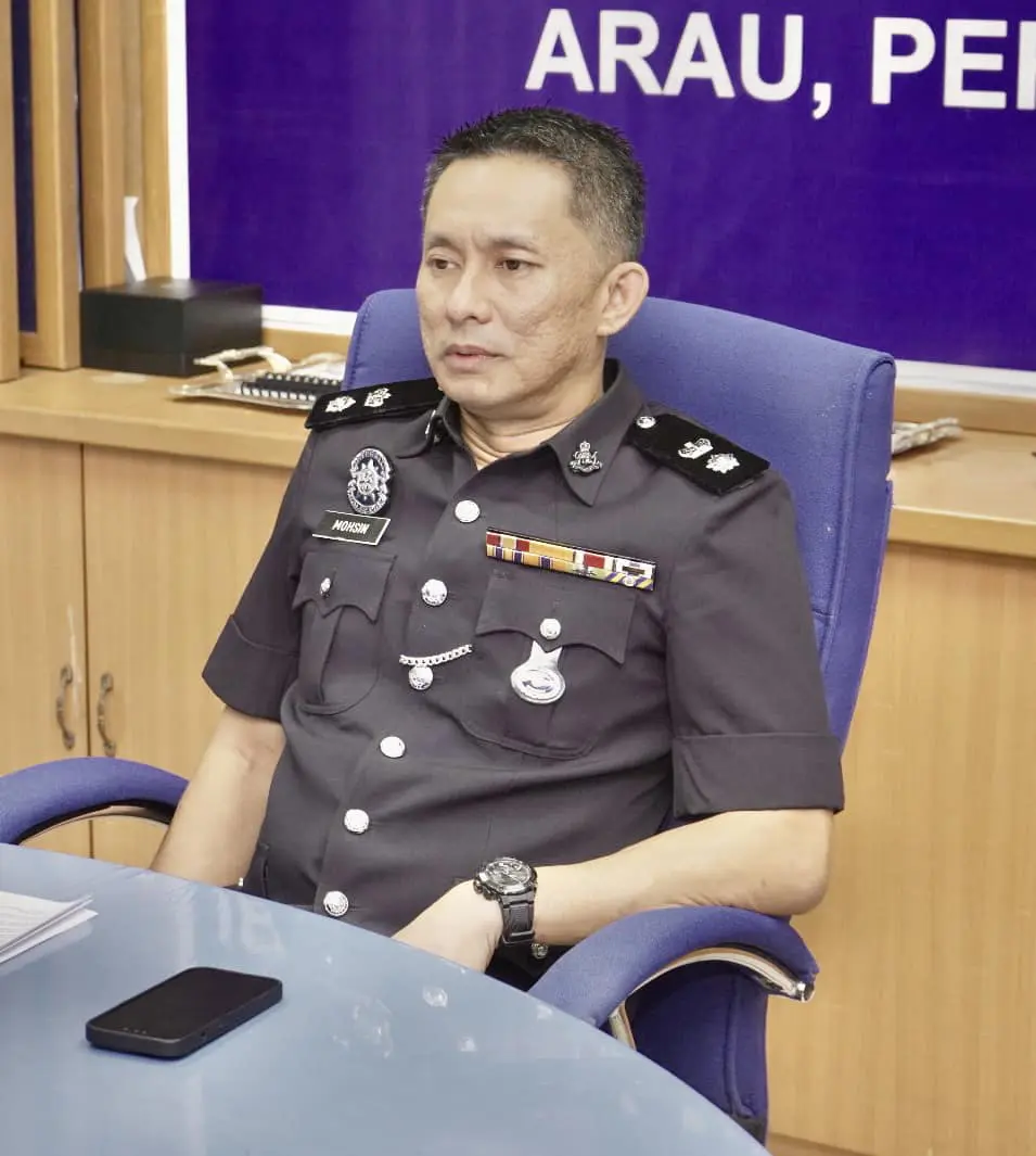 Arau district police chief Superintendent Ahmad Mohsin Md Rodi