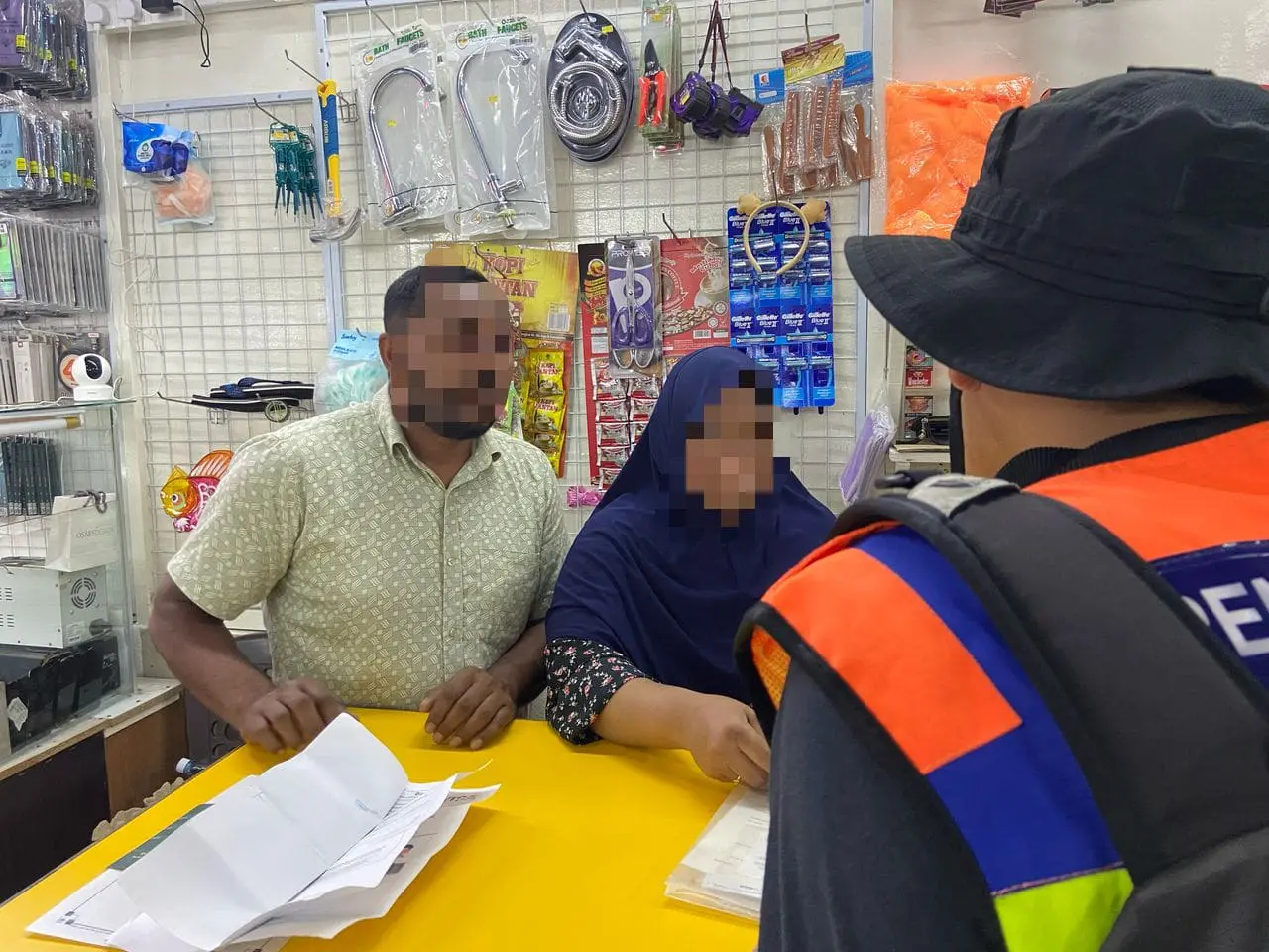 authorities and married couple