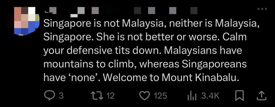 'Everything M'sia Has, SG Does Better' — Writer Claims SG Has Better English And Food Than M'sia comment 3