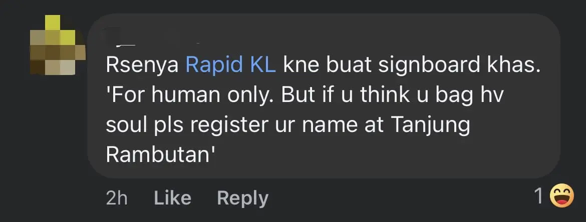 'Be More Considerate' — RapidKL Calls Out Woman Who 'Booked' Priority Seat With Her Bags comment 3