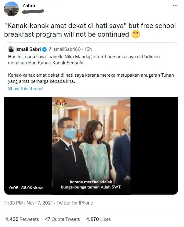 Netizens disappointed over the news