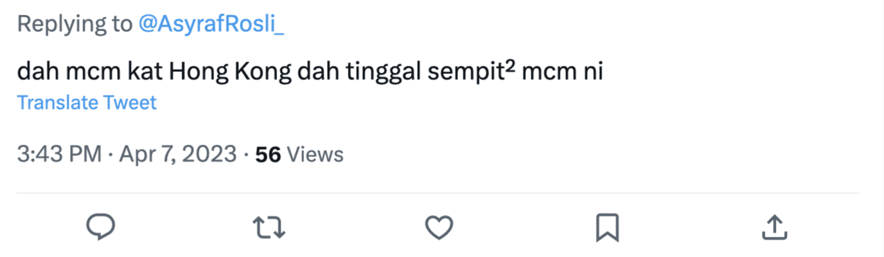 'Balcony Room' In Shah Alam Listed For RM600 In Rent, Leaves M'sians Shocked comment 02