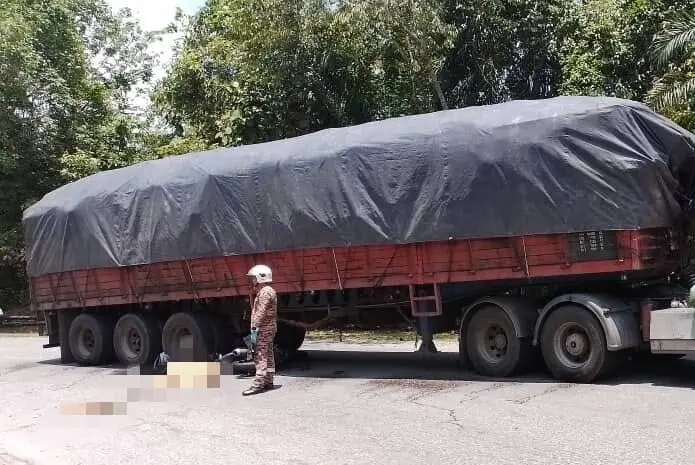 Dead body of M'sian man killed in lorry accident
