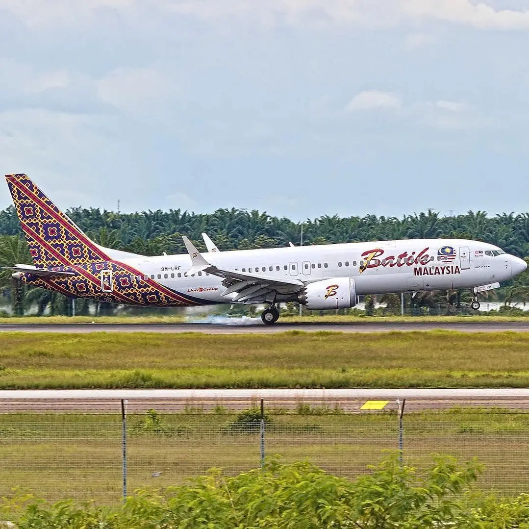 Batik Air airplane