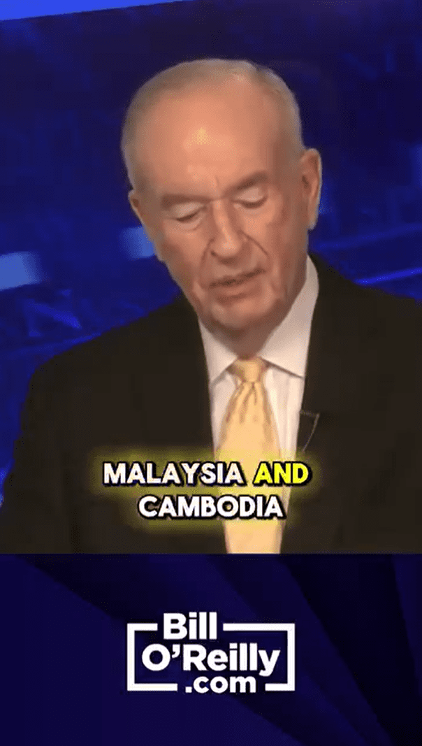 Bill O'Reilly mocks some SEA countries