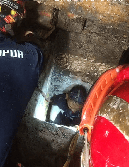 Bomba rescue at KL sinkhole (1)