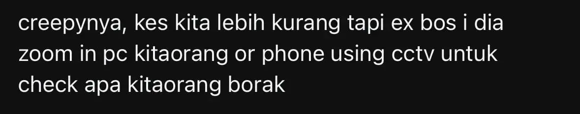 boss read staff private whatsapp text - comment