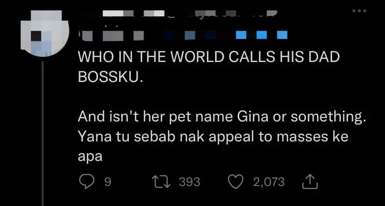 “Your Privilege Is Showing”  — Najib’s Daughter Groans Over Him Unable To Have Starbucks, Gets Blasted By Netizens comment 3