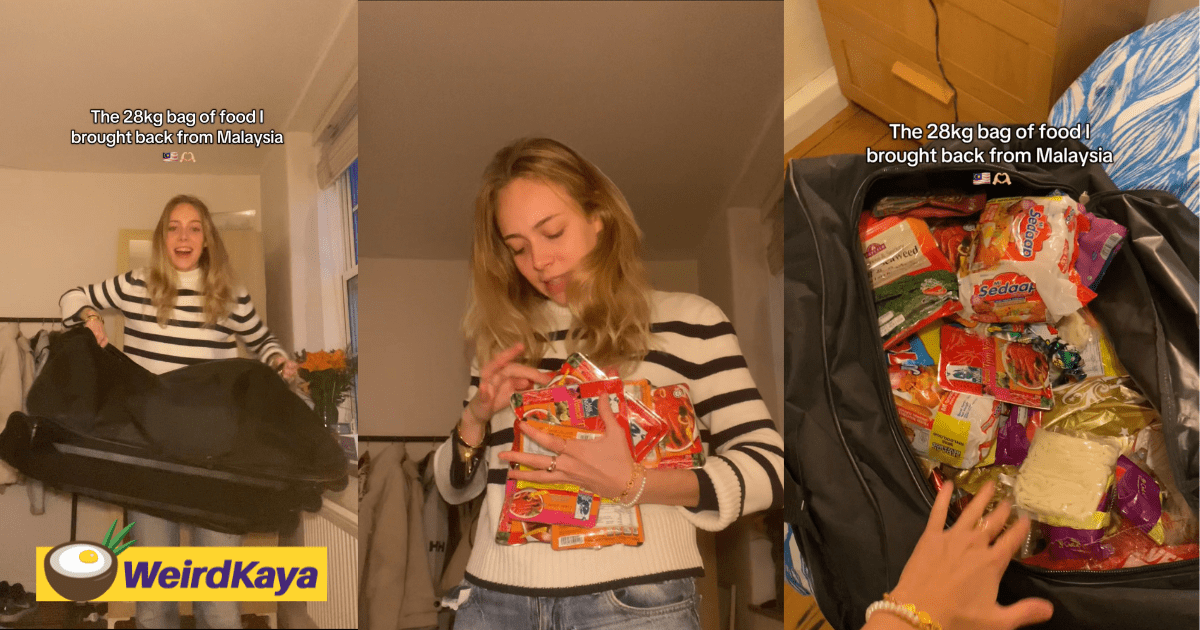 British Woman Packs 28kg Of M'sian Snacks Into Her Luggage, Netizens Approve