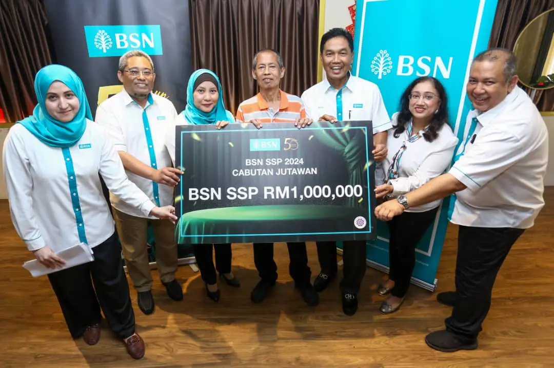 Mohd Nazri Abd Wazir wins RM1mil in BSN lucky draw