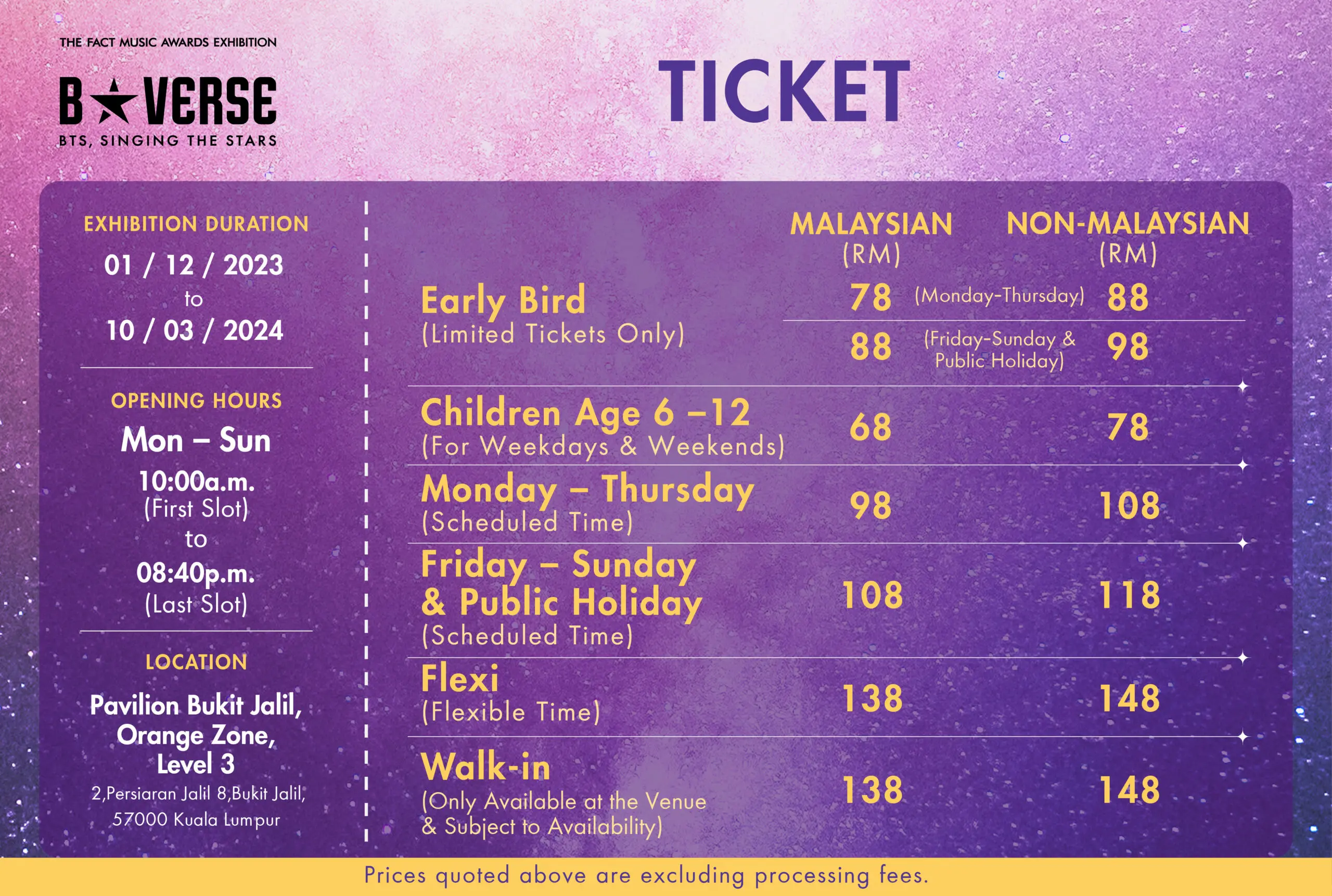 BTS ARMY, Get Ready To Score Tickets For The 'B★VERSE' (BTS, Singing the Stars)  Exhibition! Here's How