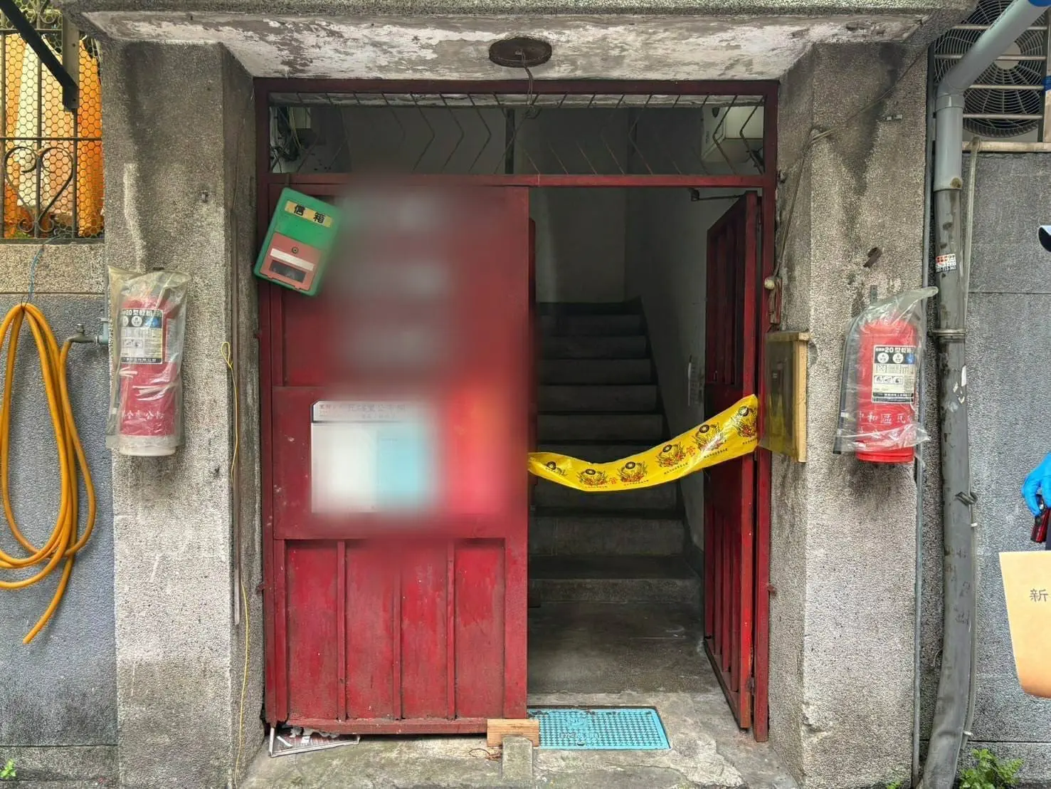 Building where Taiwan man stabbed landlady
