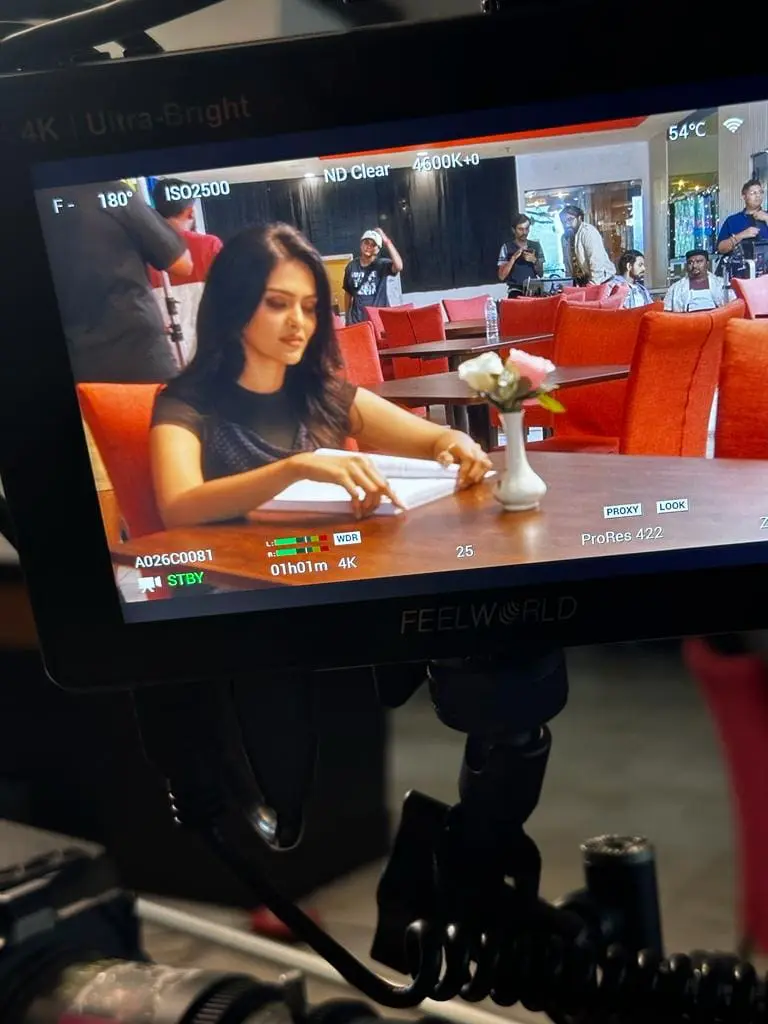 Lishalliny Kanaran shoot for tv series