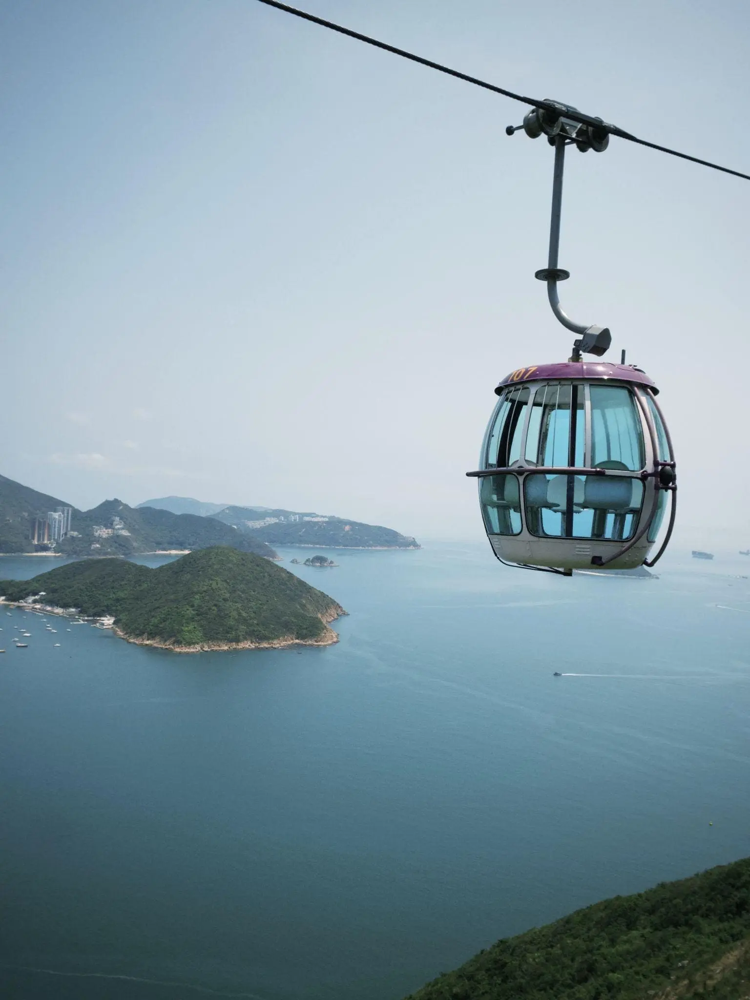 Cable car in Ocean park