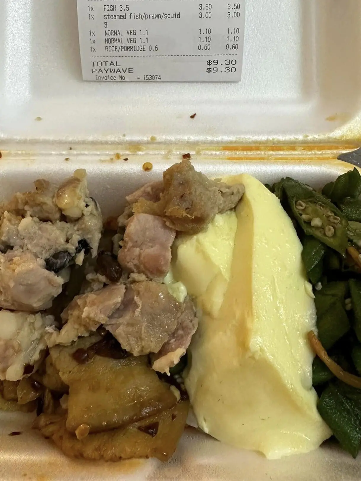 SG Woman Shocked By Getting Charged RM31 For Economy Rice