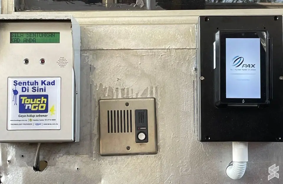 Card terminal toll NPE spotted debit card