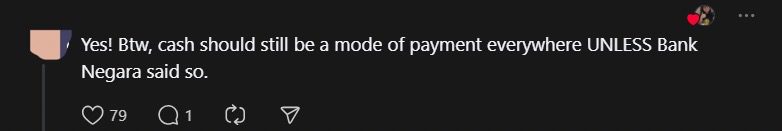 Elderly M'sian Couple Unable To Order Coffee As Cafe Only Accepts Cashless Payment, Netizens Debate comment 2