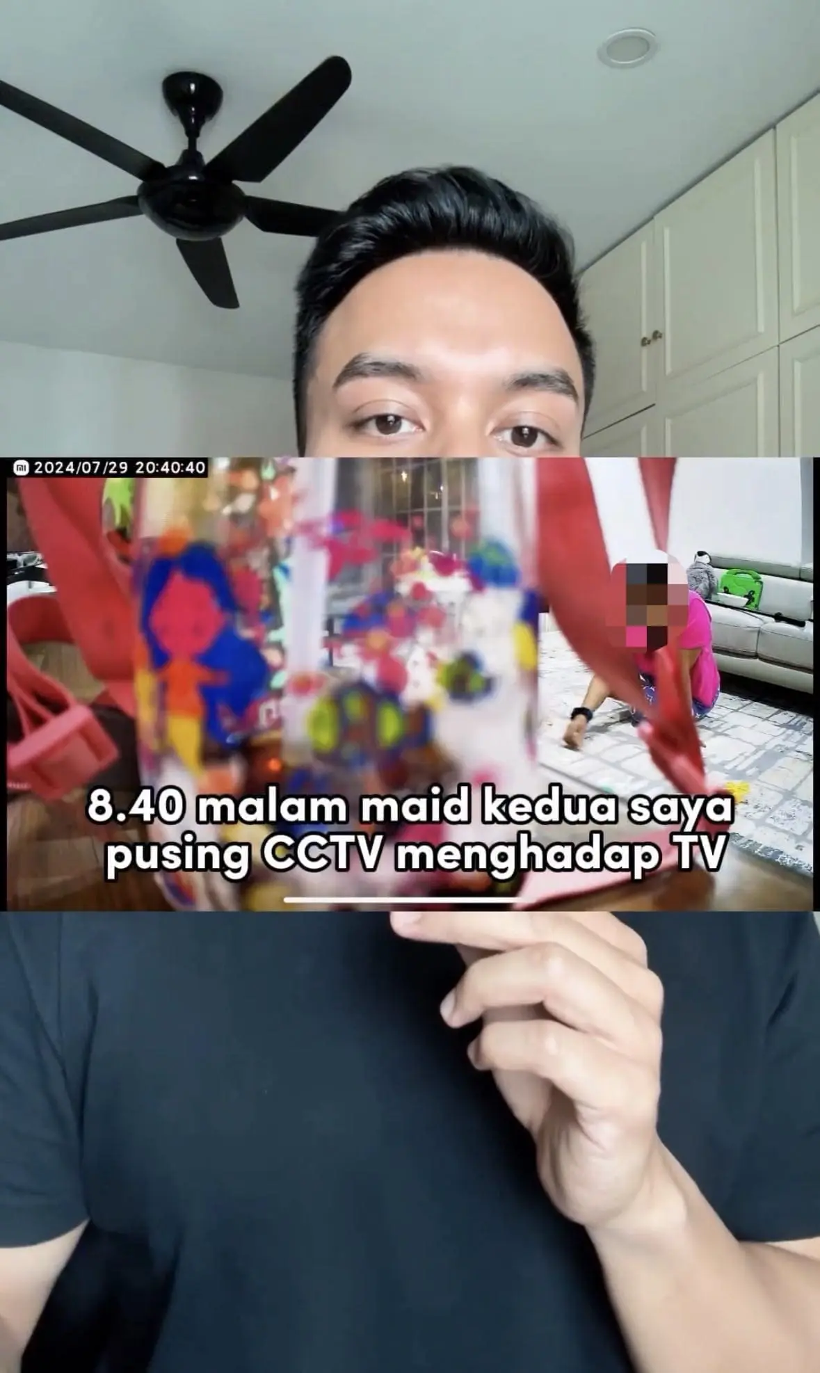 cctv been blocked by bottle