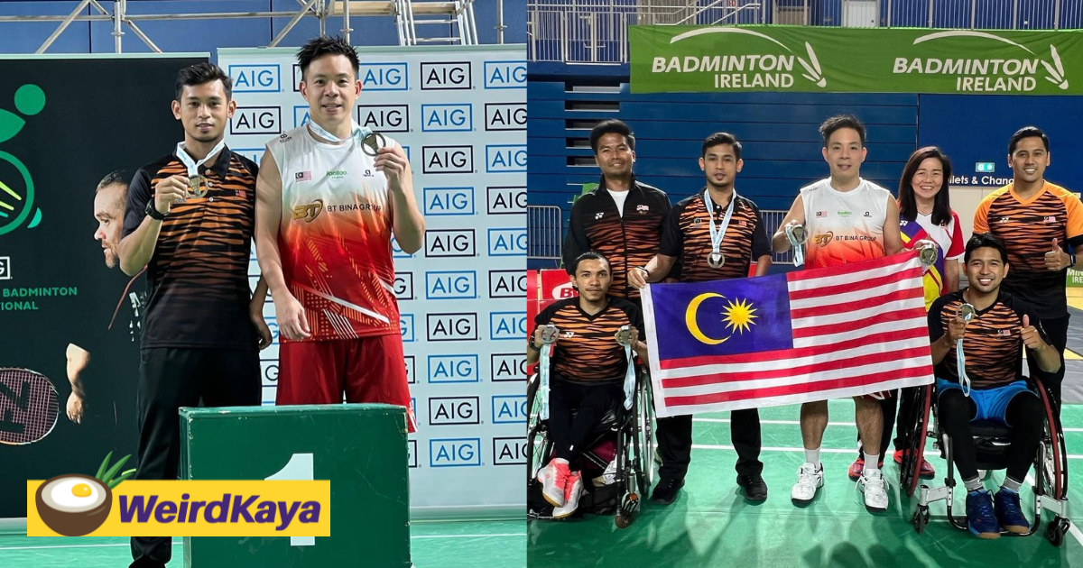 National Paralympian Cheah Liek Hou Bags 11th Title at Dublin