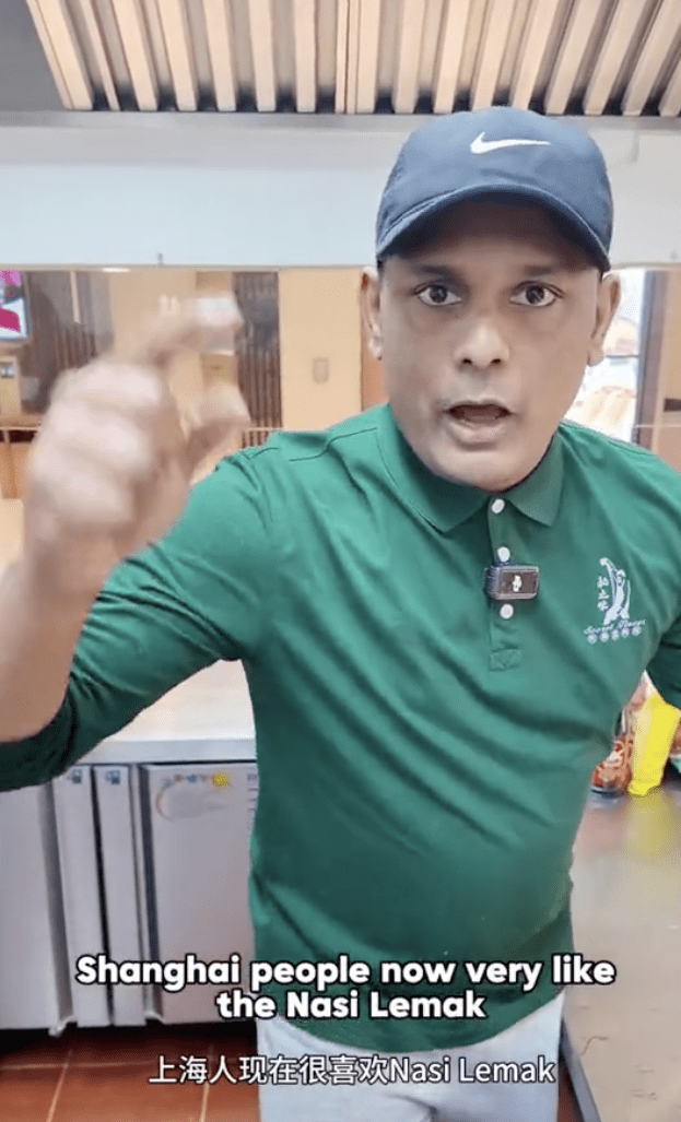 Chef Shah sharing his Shanghai Nasi Lemak