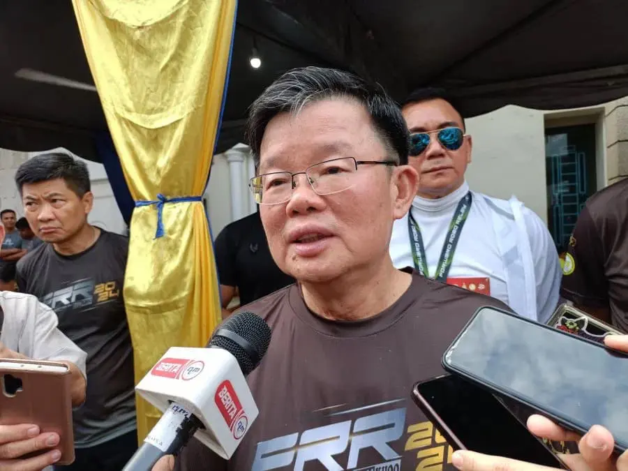 chow kon yeow attending event morning after jam