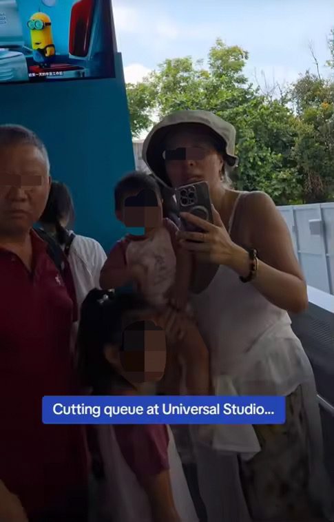 China woman gets angry over confrontation