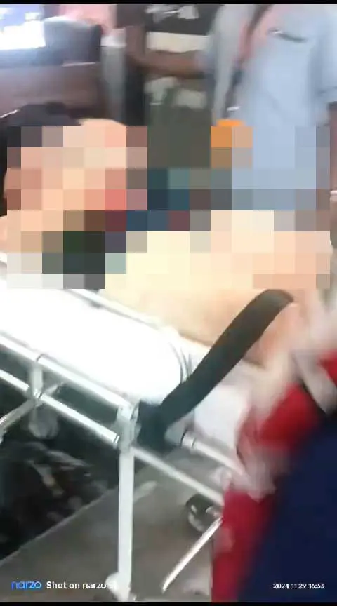 China woman stabbed restaurant ambulance