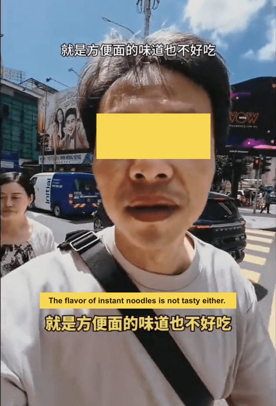 Chinese travellers slams Malaysia food 3