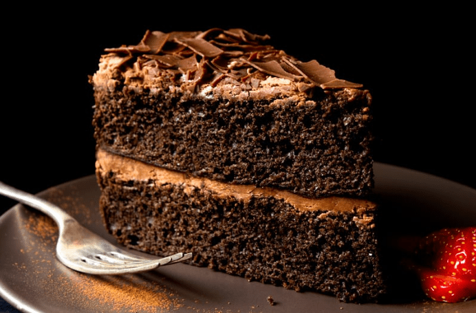 chocolate cake infused with whiskey