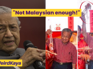 Chinese using chopsticks the reason why there's no Malaysian identity yet