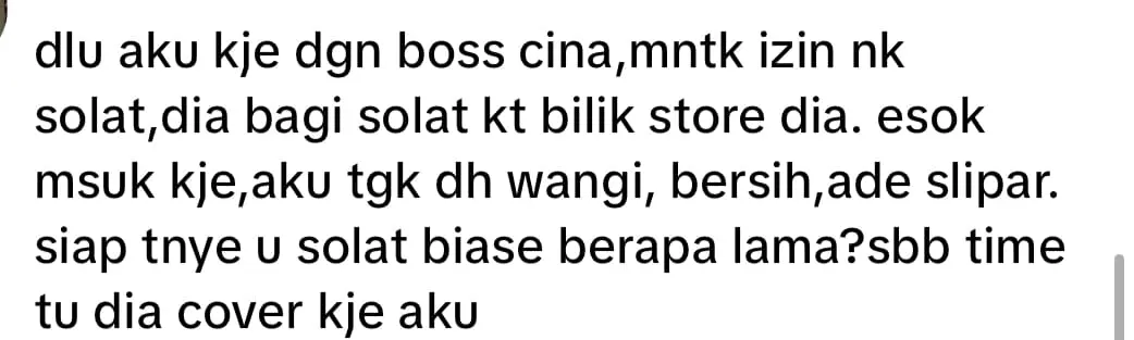 christy ng - netizen comment surau