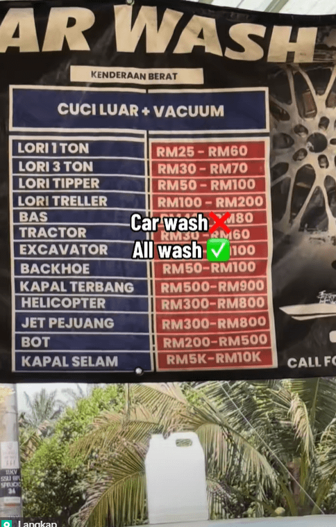 Cleaning service for jet