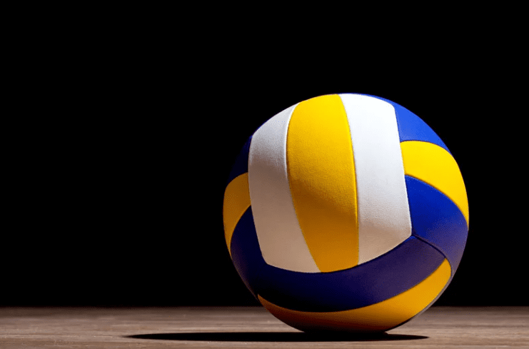Close-up photo of volleyball