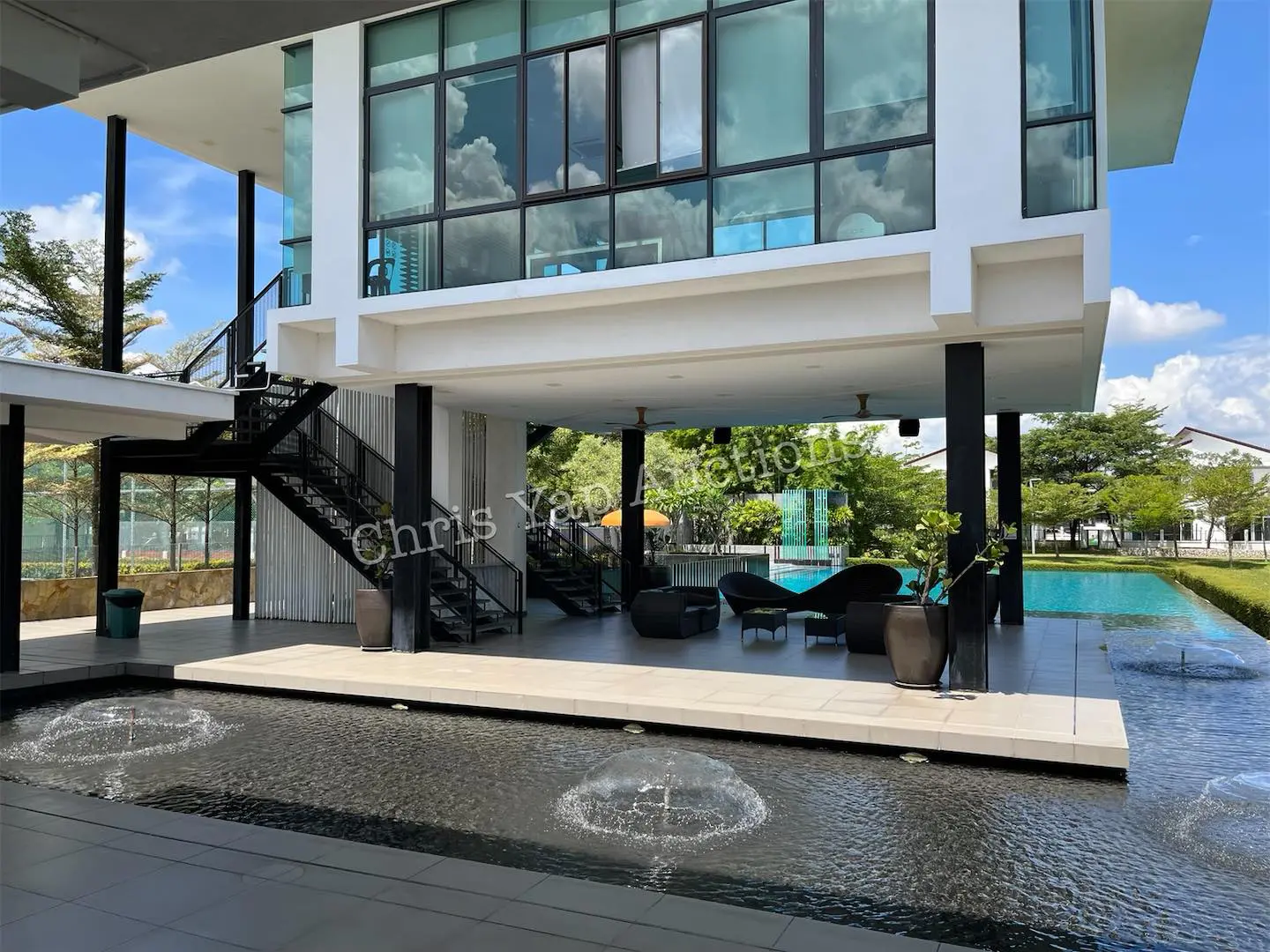 Clubhouse of the Malaysian house in Klang