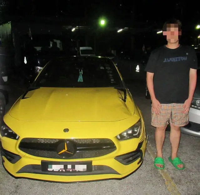 The Singaporean  driver who hit 4 years old Malaysian kid 