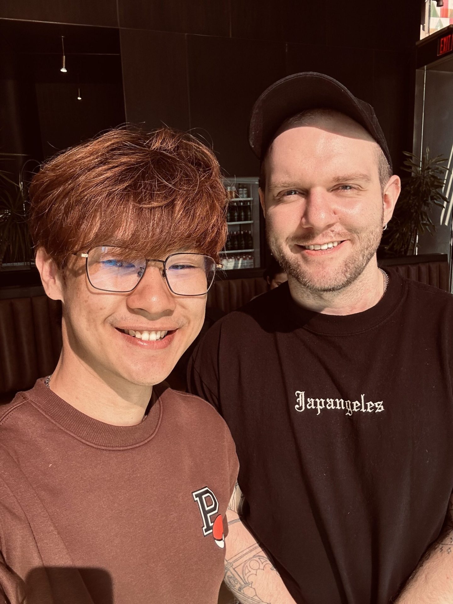 Wesley with Cody Matthew Johnson