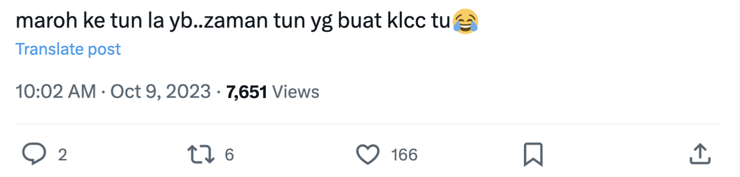 Comment 03_KL Is Developed Because Of Our State's Oil Revenue