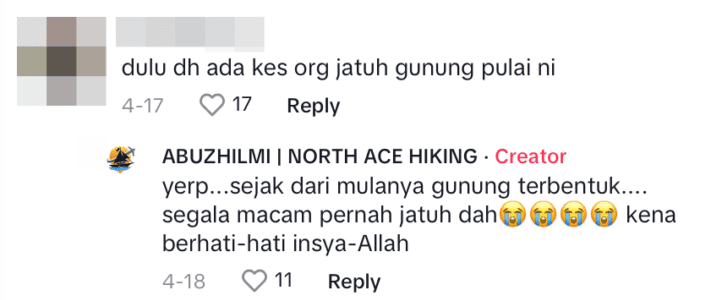 Group Of M'sians Hike Rocky Mountain While Dressed In Baju Melayu And Baju Kurung comment 1