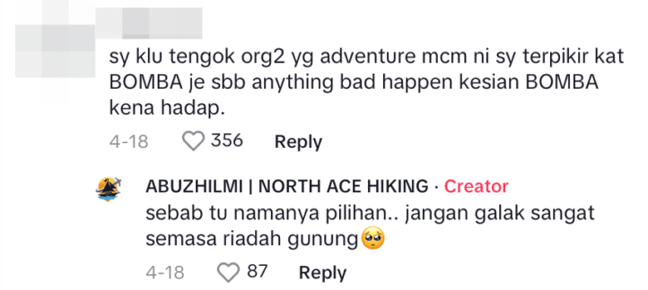 Group Of M'sians Hike Rocky Mountain While Dressed In Baju Melayu And Baju Kurung comment 3